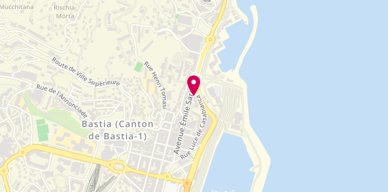 Plan de Points Fort Fichet, 20 avenue Emile Sari, 20200 Bastia