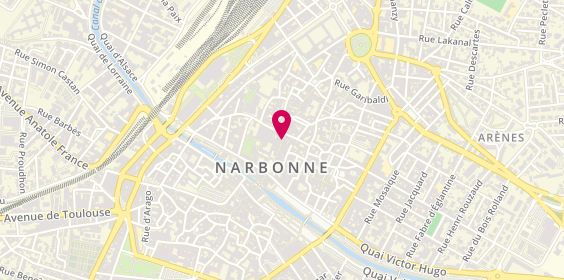 Plan de Abs, 36 Rue Droite, 11100 Narbonne