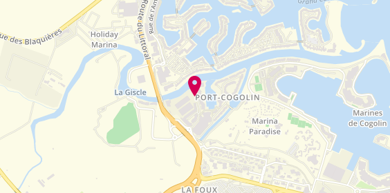 Plan de Anouar Serrurerie Menuiserie, Port Cogolin Commerces, 83310 Cogolin