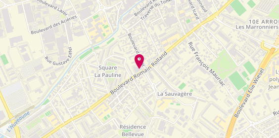 Plan de Serrurerie tanou, 242 Boulevard Romain Rolland, 13010 Marseille