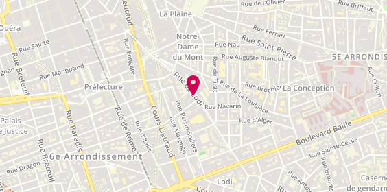 Plan de Points Fort Fichet, 38 Rue Lodi, 13006 Marseille