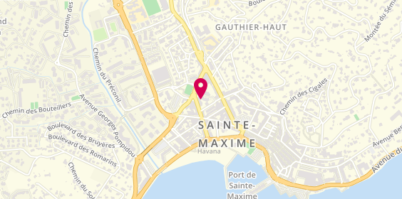 Plan de Points Fort Fichet, 37 avenue Jean Jaurès, 83120 Sainte-Maxime