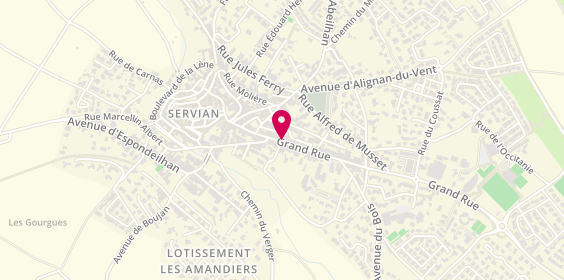 Plan de A2Mb Languedoc, 41 Grand Rue, 34290 Servian
