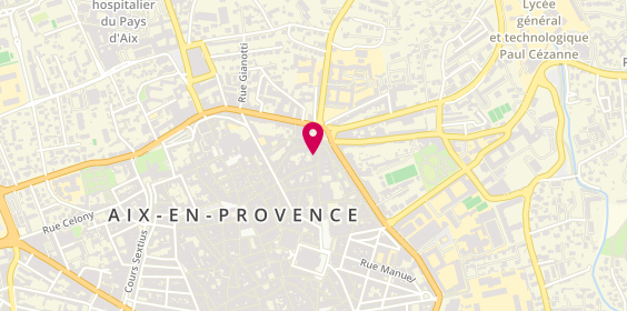 Plan de Aix Mignet Services - Cles & Serrurerie, 43 Rue Mignet, 13100 Aix-en-Provence