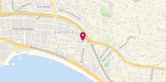 Plan de Svp Assistance, 4 Rue Pasteur, 06400 Cannes