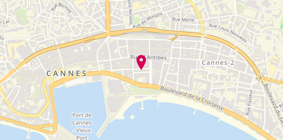 Plan de Serrurerie Notre Dame, 14 Rue Notre Dame, 06400 Cannes