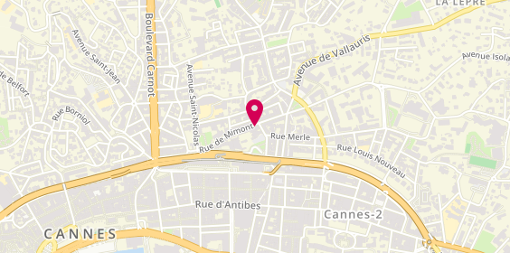 Plan de Les Serruriers de France, 28 Rue Mimont, 06400 Cannes