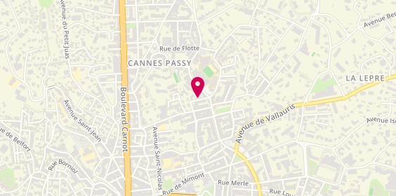 Plan de Elegance Serrurier, 6 Rue Boucicaut, 06400 Cannes