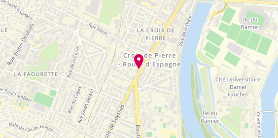 Plan de Agence Bricard, 5 avenue de Muret, 31300 Toulouse