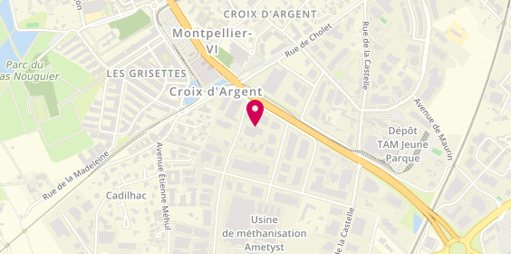 Plan de Au Forum du Bâtiment, 163 Rue de la Jasse de Maurin, 34000 Montpellier