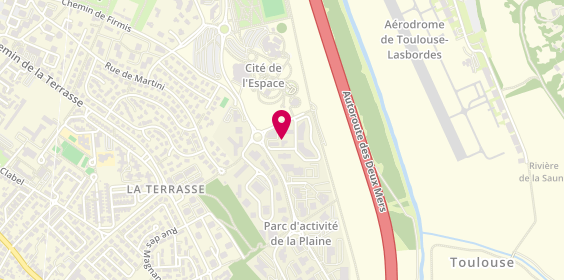 Plan de Serrurier Toulouse Obert, 6 Rue Maurice Hurel, 31500 Toulouse