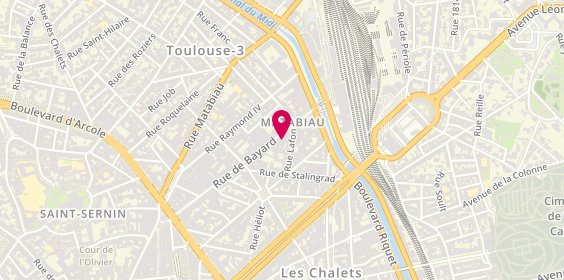 Plan de La Citadelle Toulousaine, 60 Rue Bayard, 31000 Toulouse