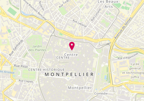 Plan de Points Fort Fichet, 42 Rue de l'Université, 34000 Montpellier