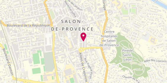 Plan de ADS Serrurerie, 206 Boulevard des Capucins, 13300 Salon-de-Provence