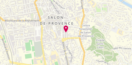Plan de Ads Serrurerie, 206 Boulevard Capucins, 13300 Salon-de-Provence