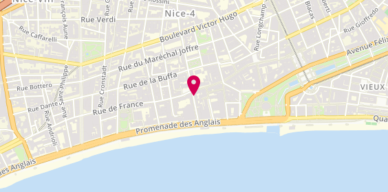 Plan de BD Express Serrurerie - Point de vente Heracles, 8 Rue du Congrès, 06000 Nice