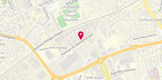 Plan de Points Fort Fichet, 1040 avenue Marechal Juin, 30900 Nîmes