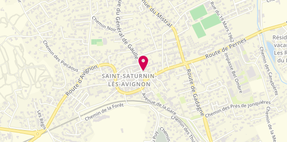 Plan de Depann' Travaux Habitat, 48 place des Cafés, 84450 Saint-Saturnin-lès-Avignon