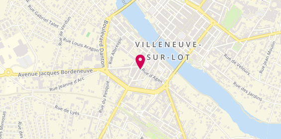 Plan de AMADIEU Philippe, 43 Rue d'Agen, 47300 Villeneuve-sur-Lot