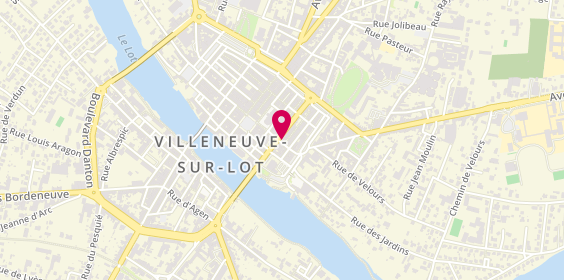 Plan de José Services Ouverture, 16 Rue de Penne, 47300 Villeneuve-sur-Lot