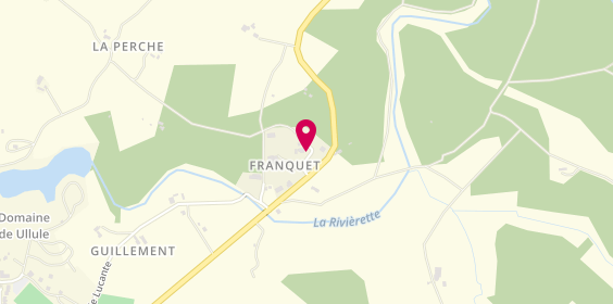 Plan de Serrurerie Ferronnerie Pinto, Zone d'Activite de Franquet, 47370 Tournon-d'Agenais