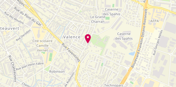 Plan de Serruriers d'Urgence, 71 avenue du Grand Charran, 26000 Valence