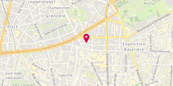 Plan de La Cle Dauphinoise, 8 Rue Marcel Prte, 38100 Grenoble