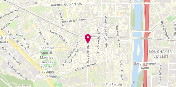 Plan de LAFORGE Hervé, 24 Rue Alpignano, 38600 Fontaine