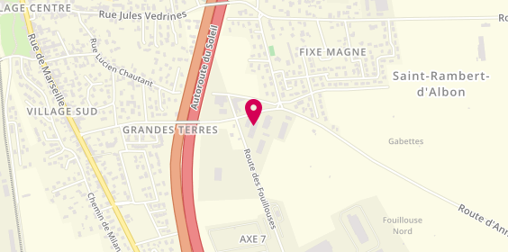 Plan de Serrurerie Boret, 12 Route d'Anneyron, 26140 Saint-Rambert-d'Albon
