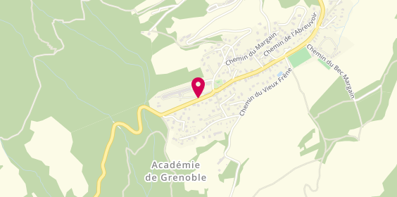 Plan de Gresivaudan Serrurerie, Plateau des Petites Roches 3 Route 3 Villages, 38660 Saint Hilaire Du Touvet