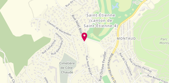 Plan de Entr Menuiserie Bat Serru, 73 Rue Noël Blacet, 42000 Saint-Étienne