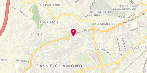 Plan de La Clef d'Or, 10 place de la Halle, 42400 Saint-Chamond