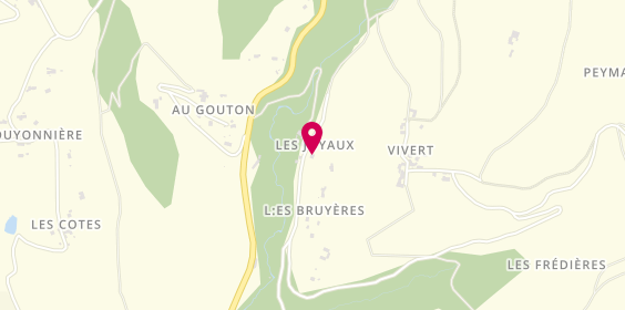 Plan de Ets Martin Serrurerie - Dépannage Express, 310 Route de Joyaux, 42580 L'Étrat