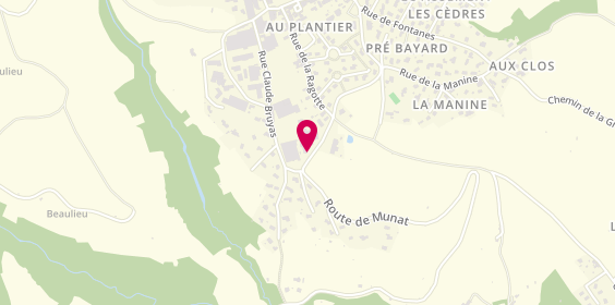 Plan de HVM-Haon Valentini Metallerie, 8 Route du Munat, 42800 Saint-Martin-la-Plaine