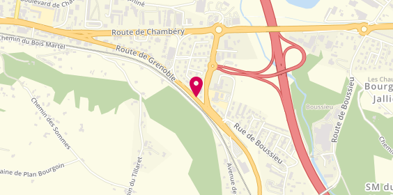 Plan de Menuiserie Muet, 51 Route de Grenoble, 38300 Bourgoin-Jallieu