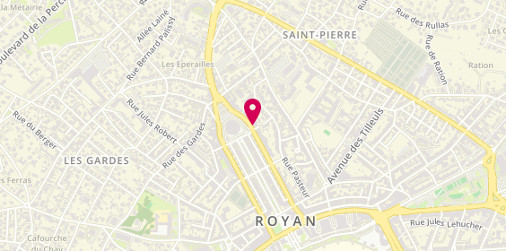 Plan de Royan Fermetures, 65 Rue Font de Cherves, 17200 Royan