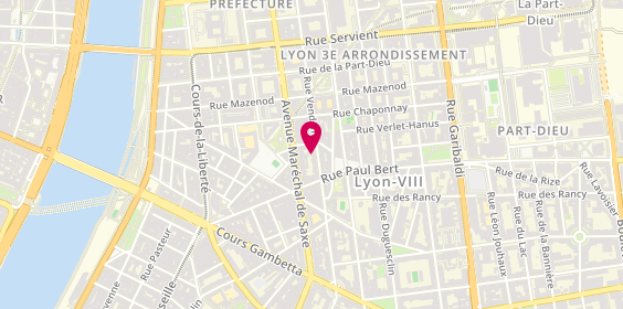 Plan de Adp Habitat, 254 Rue Vendôme, 69003 Lyon
