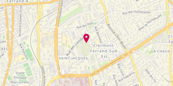 Plan de Depannage Serrurier Clermont, 34 Rue Alexandre Ribot, 63000 Clermont-Ferrand