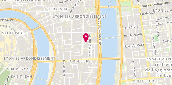 Plan de Les Services de Max, 19 Rue Gentil, 69002 Lyon
