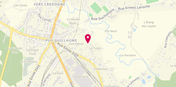 Plan de Mdserrurerie, 10 Rue des Moulins, 63290 Puy-Guillaume