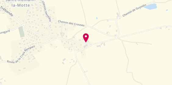 Plan de Lacombe Serrurerie, 703 Route de Roanne, 42640 Saint-Romain-la-Motte