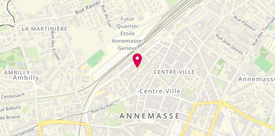 Plan de EIA Stores, 15 Rue du Dr Coquand, 74100 Annemasse