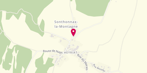 Plan de Ag Metallerie Serrurerie, Lieu Dit
183 Route de le Pochette, 01580 Sonthonnax-la-Montagne