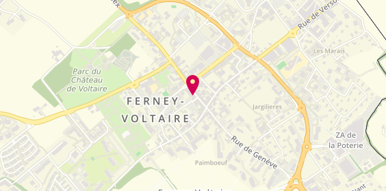 Plan de Quincaillerie/Serrurerie du Léman, 13 Grand' Rue, 01210 Ferney-Voltaire