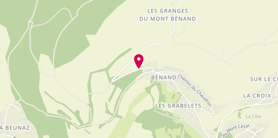 Plan de Smfe (Serrurerie, Metallerie, Ferro, 624 Route du Mont Bénand, 74500 Bernex