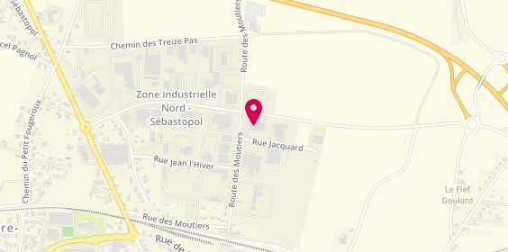 Plan de Serrurerie Luçonnaise, Zone Industrielle Sébastopol - 
Route des Moutiers, 85400 Luçon