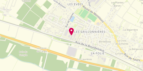 Plan de Boschel & Associes, 49 Rue de la Bourdaisière, 37270 Saint-Martin-le-Beau