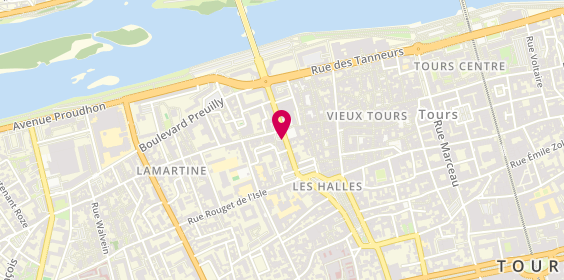 Plan de BVM Fermetures, 37 Rue de la Victoire, 37000 Tours