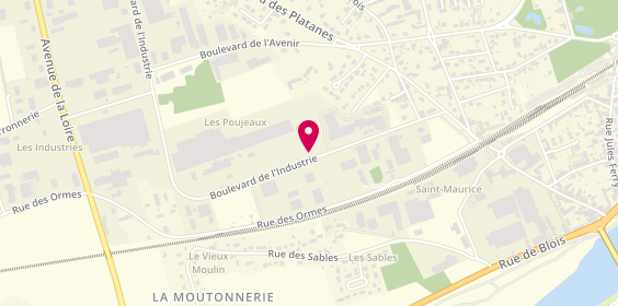 Plan de La Serrurerie Amboisienne, Zone Industrielle 
Boulevard de l'Avenir, 37530 Nazelles-Négron