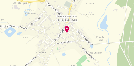 Plan de BARDET Jérôme, 17 Rue de Sauldre, 41300 Pierrefitte-sur-Sauldre